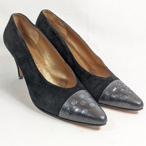 Ellen Tracy Pumps Cap Toe Women's 7